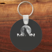 the wolf`s cry under the full moon キーホルダー (正面)