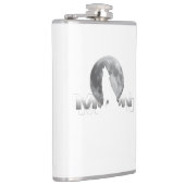 the wolf`s cry under the full moon フラスク (右)