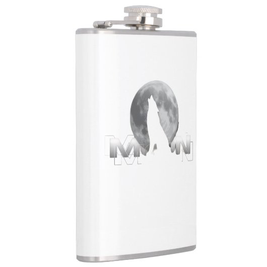 the wolf`s cry under the full moon フラスク (右)