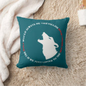 The wolf would always be the villain クッション (ブランケット)