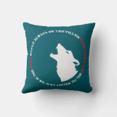 The wolf would always be the villain クッション (裏面)