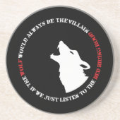The wolf would always be the villain コースター (正面)