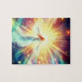 The Woman in the Flowing Energy of the Universe  ジグソーパズル (横)