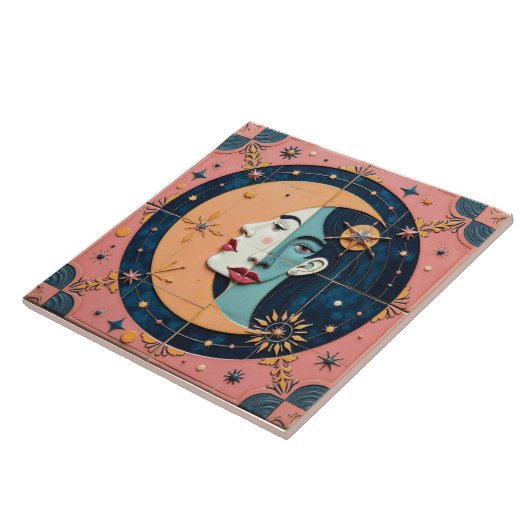 The Woman in the Moon タイル (側面)