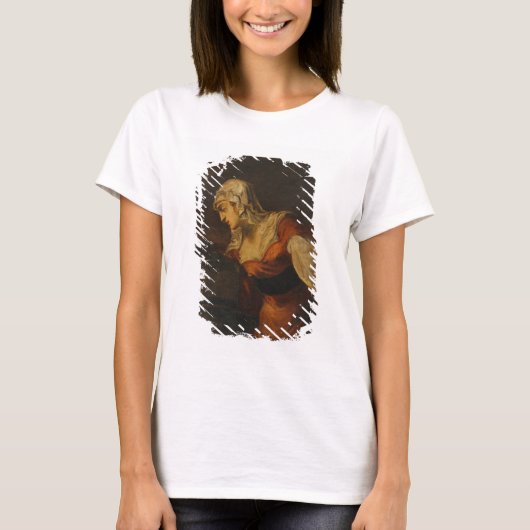The Woman of Samaria at the Well, c.1560 (cの油) Tシャツ (正面)