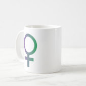 The WOMEN HISTORY MONTH mug コーヒーマグカップ (正面左)