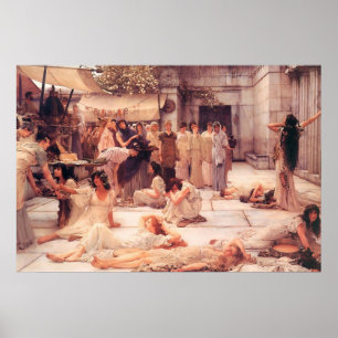 The Women Of Amphissa – 複製芸術ポスター ポスター