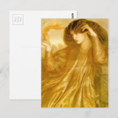 The Women of the flame by Dante Gabriel Rossetti ポストカード (正面/裏面)