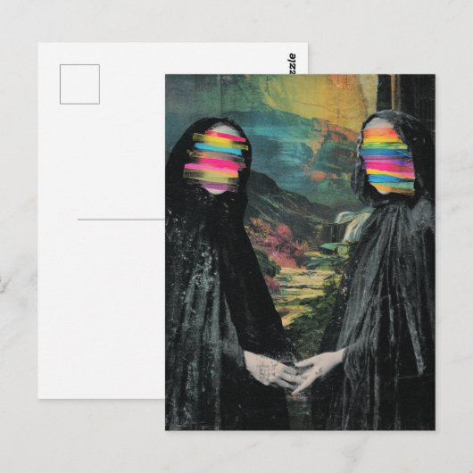 The Women With Blurred Faces ポストカード (正面/裏面)