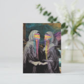 The Women With Blurred Faces in the Mountains ポストカード (スタンド正面)