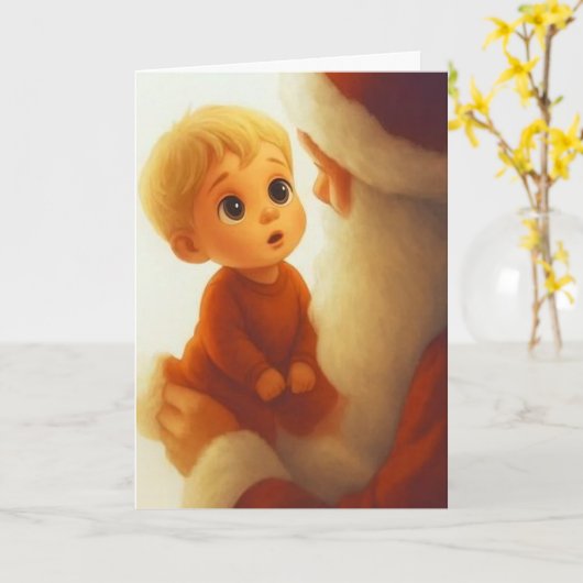 The Wonder of Christmas card カード (黄色い花)