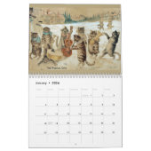 The Wonderful Cats of Louis Wain 2026  カレンダー (1月 2026)
