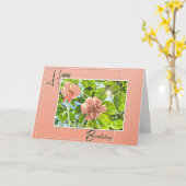 The Wonderful Gift of YOU - Birthday Card カード (黄色い花)