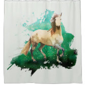 The wonderful horse シャワーカーテン (正面)