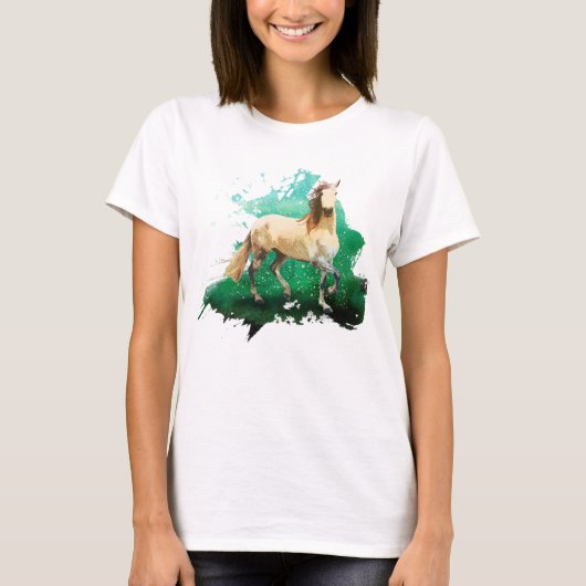 The wonderful horse Basic T-Shirt Tシャツ (正面)