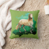 The wonderful horse Kissen Greenery クッション (ブランケット)