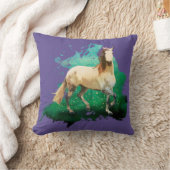 The wonderful horse Kissen Ultra Violet クッション (ブランケット)