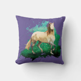 The wonderful horse Kissen Ultra Violet クッション