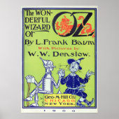 The Wonderful Wizard of Oz -- 1900 ポスター (正面)