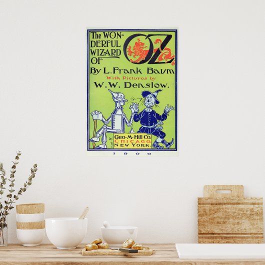 The Wonderful Wizard of Oz -- 1900 ポスター (キッチン)