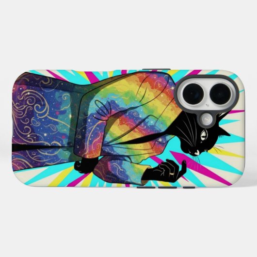 The wondering Cat  Case-Mate iPhoneケース (裏面 (横))