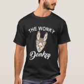 The Wonky Donkey Donkey Farm Animal Tシャツ (正面)