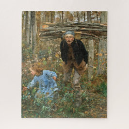The Wood Gatherer - Jules Bastien-Lepage, 1881   ジグソーパズル