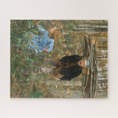 The Wood Gatherer - Jules Bastien-Lepage, 1881   ジグソーパズル (横)