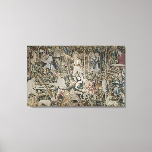 The Woodcuts, Tournai Workshop キャンバスプリント (正面)