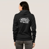 The word "No" in different languages Hoodie パーカ (裏面フル)