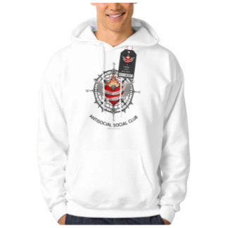 The WORK LOVE BALANCE Antisocial club パーカ