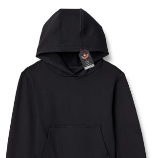 The WORK LOVE BALANCE back Script & Wing design パーカ