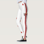 The WORK LOVE BALANCE Passion Heart and Flame レギンス (左)