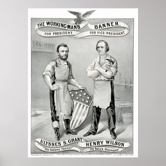 The Working-Man's Banner - For President ポスター (正面)