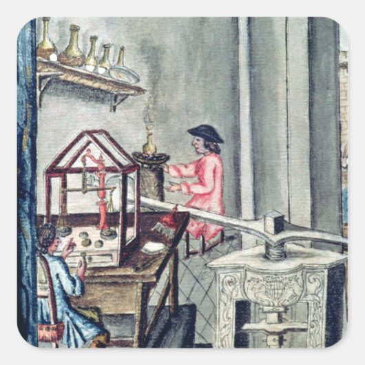 The Workshop of Silversmiths, from a silversmith b スクエアシール (正面)
