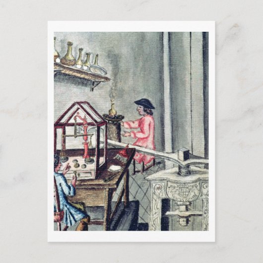 The Workshop of Silversmiths, from a silversmith b ポストカード (正面)