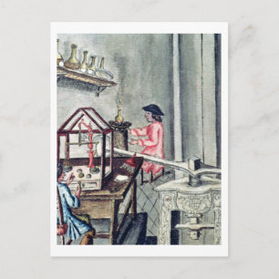 The Workshop of Silversmiths, from a silversmith b ポストカード