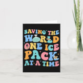 The World 救 One Ice Pack At Time Schoolナース カード (正面)