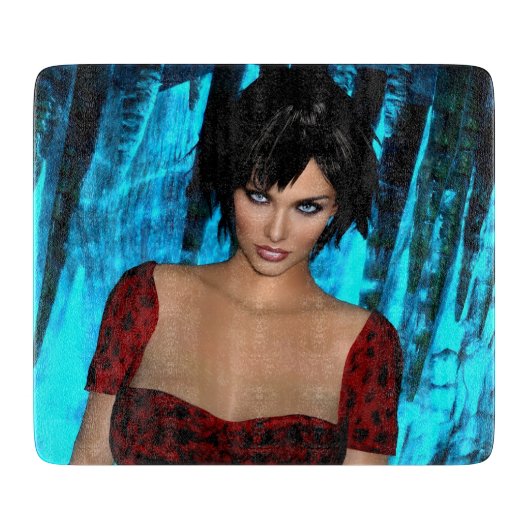 The World Behind the Eyes cutting board カッティングボード (正面)