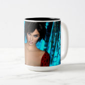 The World Behind the Eyes mug ツートーンマグカップ (正面右)