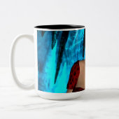 The World Behind the Eyes mug ツートーンマグカップ (左)