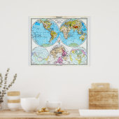 The World in 1891 ポスター (キッチン)