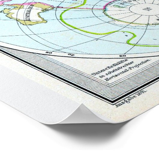 The World in 1891 ポスター (角)