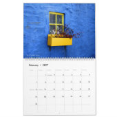 The World in YELLOW, 2025 Two Page Large Calendar カレンダー (2月 2027)