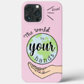 the world in your hands Case-Mate iPhone Hülle iPhoneケース (裏面)