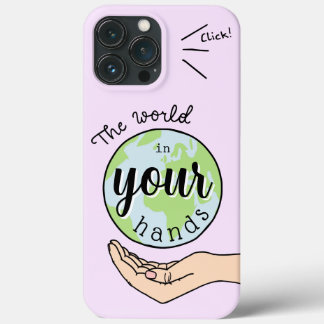 the world in your hands Case-Mate iPhone Hülle 13 Pro Maxケース