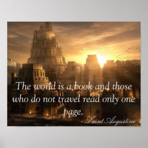 The World is a Book poster ポスター