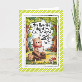 The World Is Better With You In It Inspiration  カード