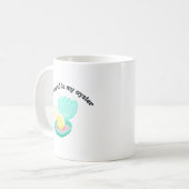 The World is My Oyster Mug コーヒーマグカップ (正面左)