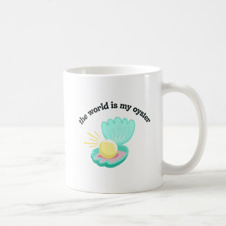 The World is My Oyster Mug コーヒーマグカップ